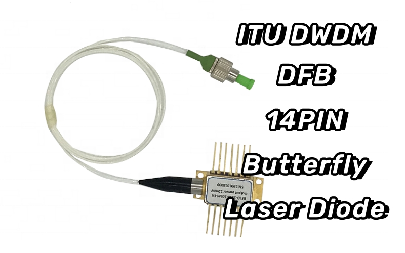 ITU DWDM DFB 14핀 버터플라이 레이저 다이오드